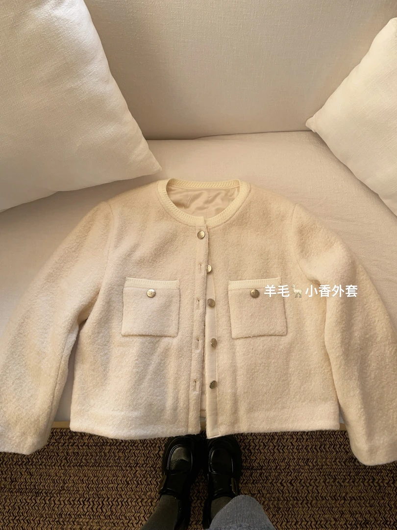 「大昕·小香风」精致全羊短外套