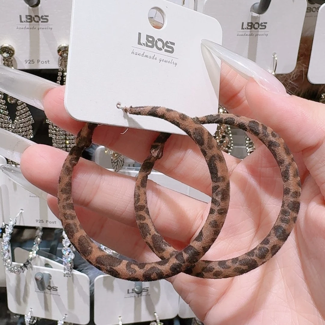 锆石铜合金925银耳环