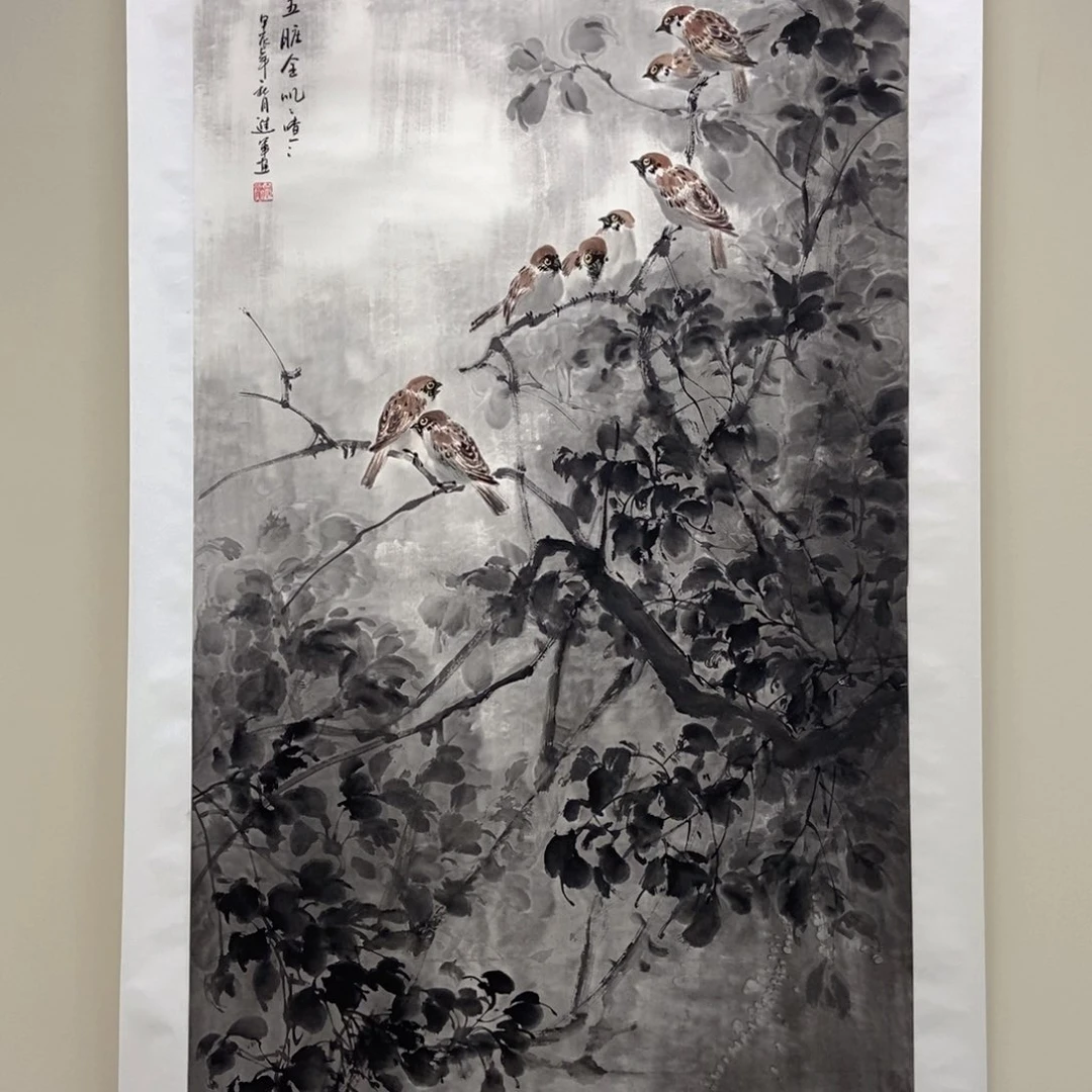 国画文进军四尺精品佳作