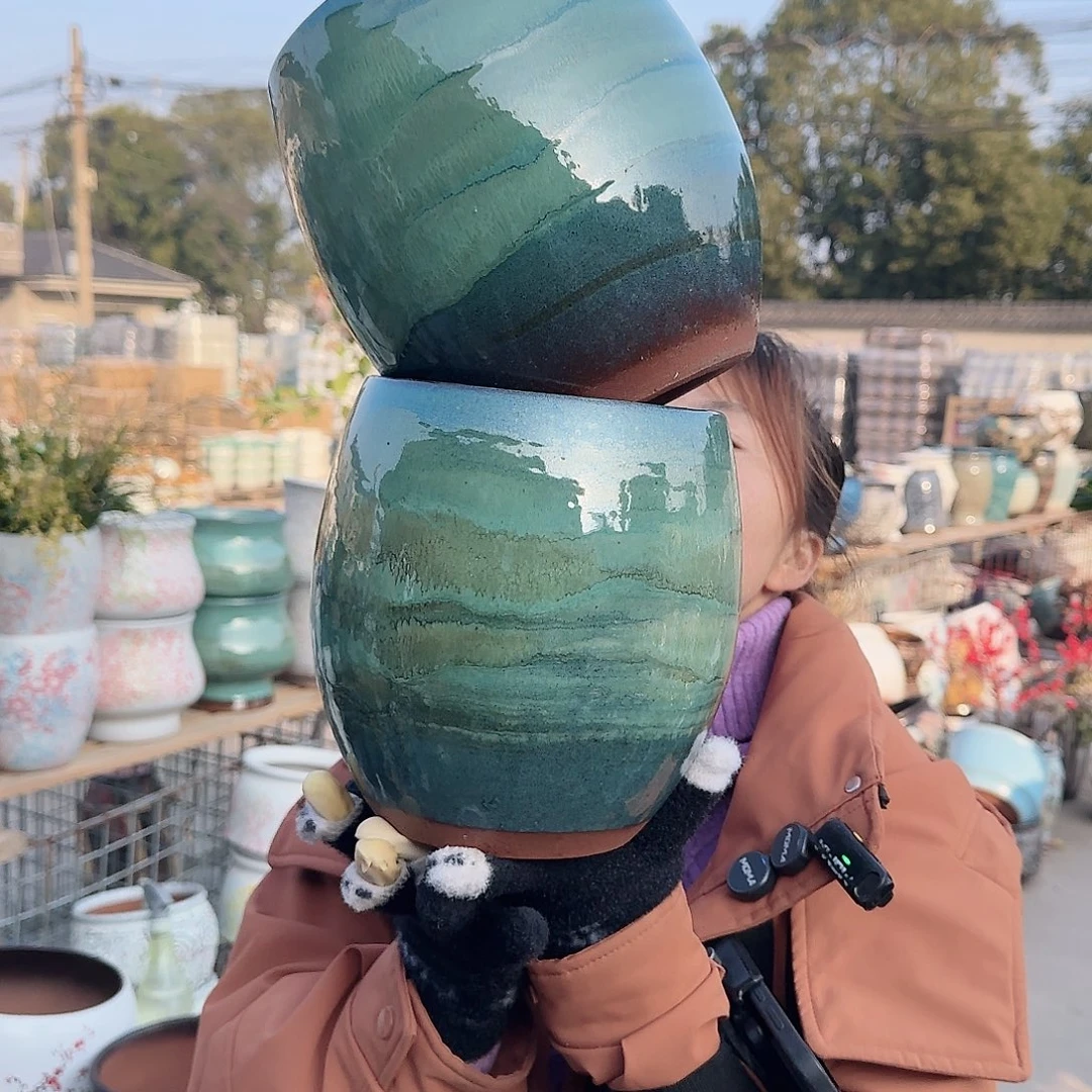 王嫂花盆1219-378高20口15