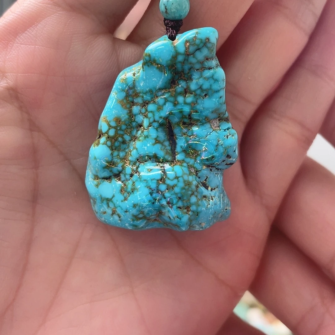 未镶嵌绿松石珠宝奇石