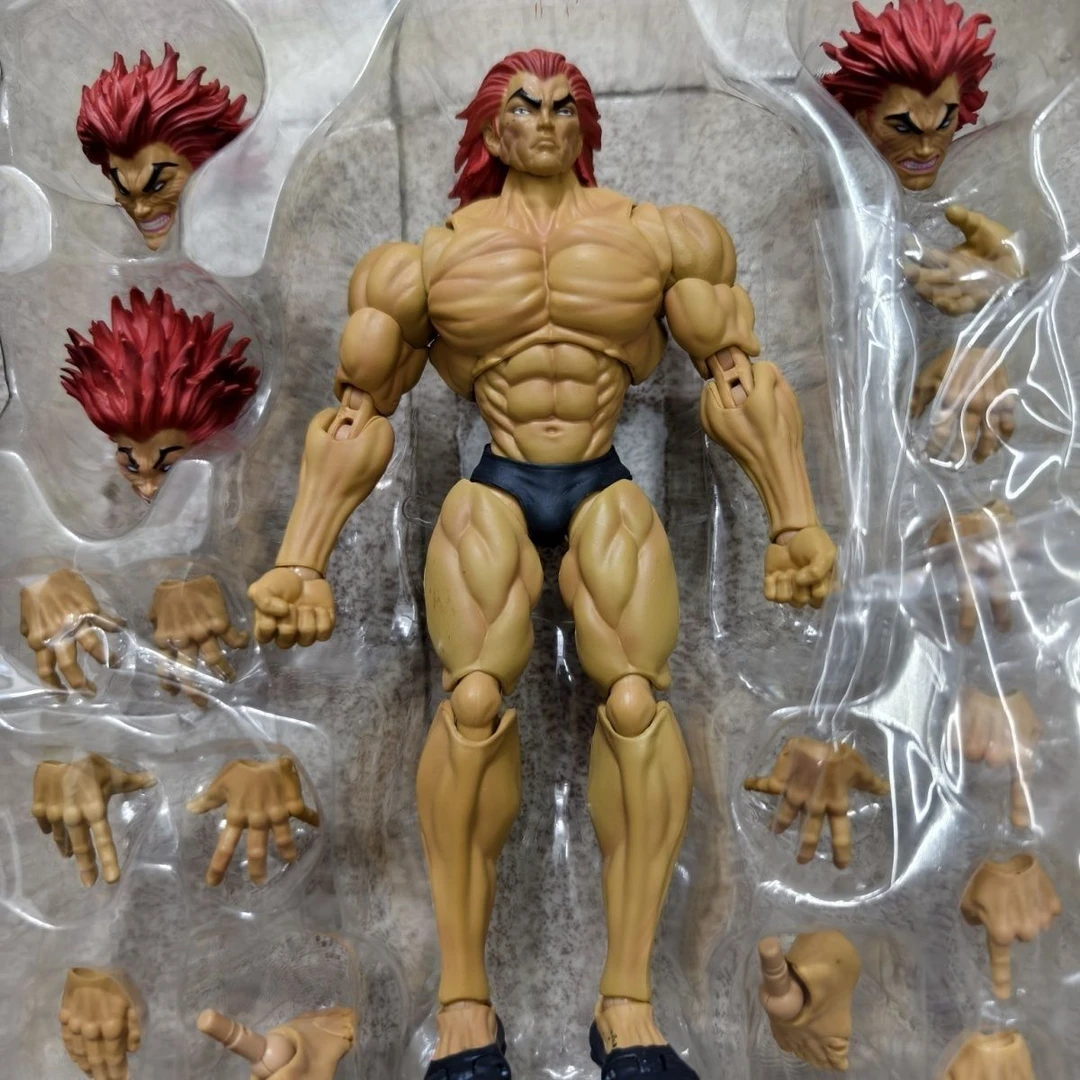 国产Storm Toys ST 1/12 刃牙 系列范马勇次郎真衣服关节可动手办