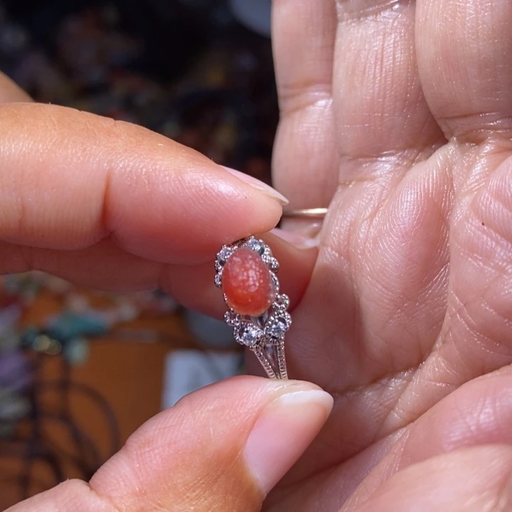 玛瑙/玉髓珠宝半成品银S925镶嵌