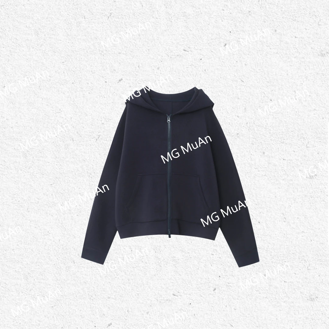 木岸MUAN：《舒适主义外套》定制宽松百搭卫衣外套男女情侣款JD-8061