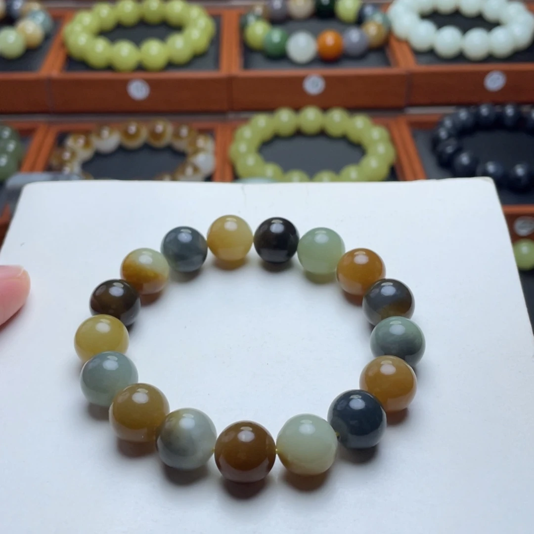 和田玉未镶嵌手串