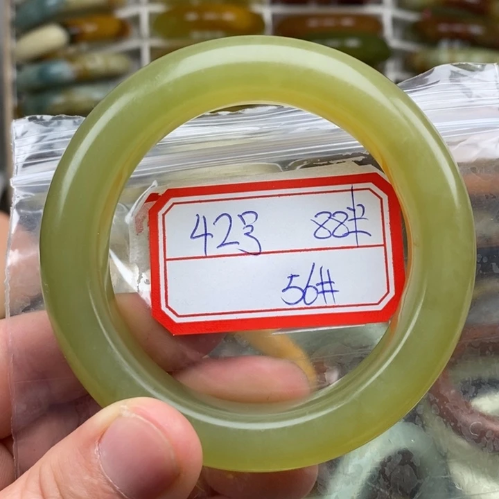 未镶嵌蛇纹石玉手绳