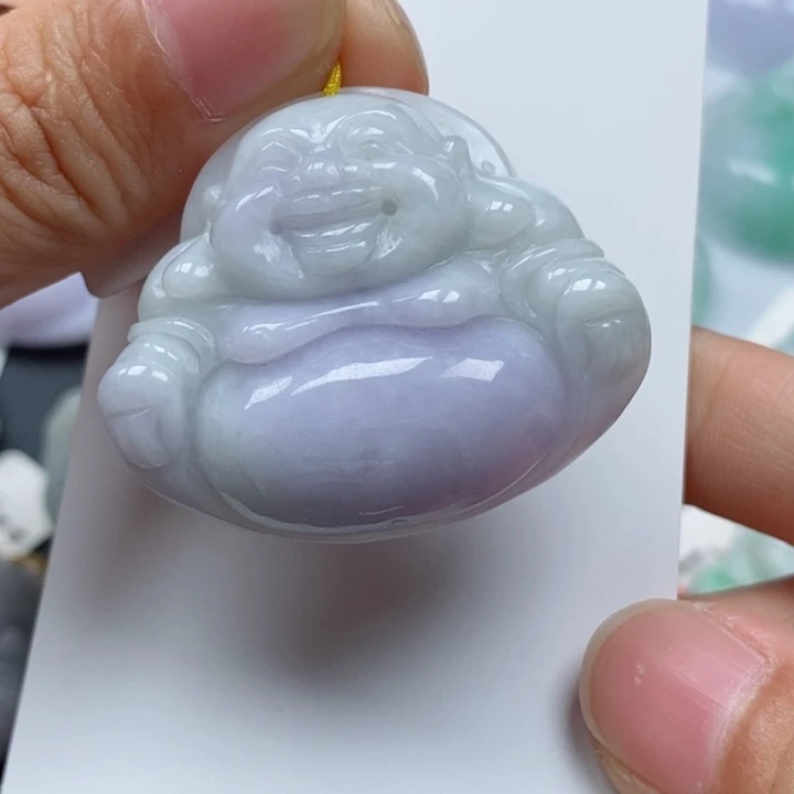 翡翠颈饰未镶嵌只****死尺寸34/41/11