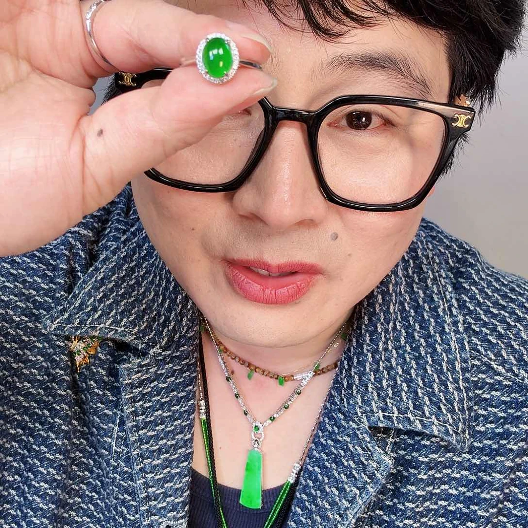 翡翠颈饰未镶嵌一个