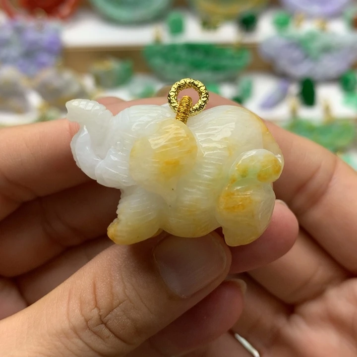 颈饰未镶嵌翡翠翡翠