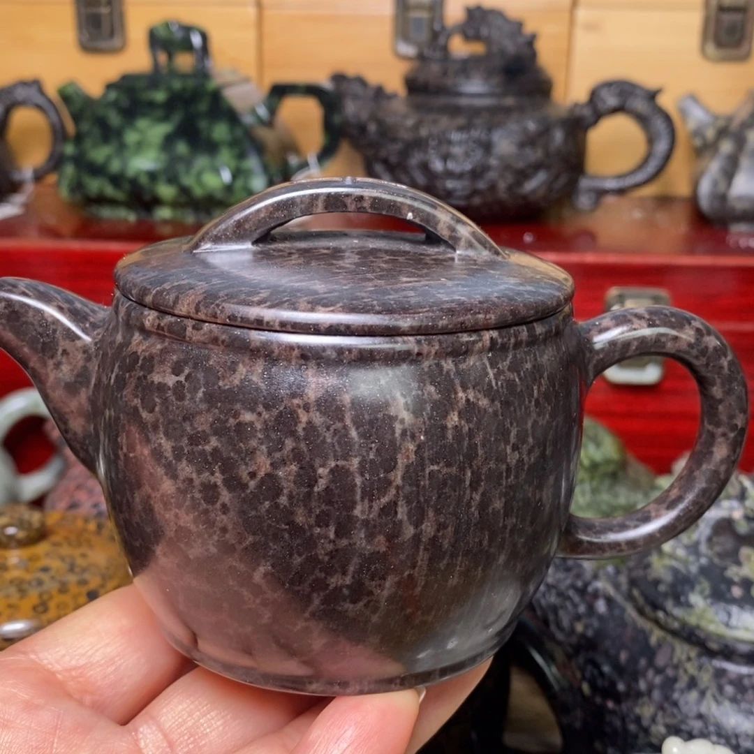 冰碛岩豹纹汉瓦壶200cc