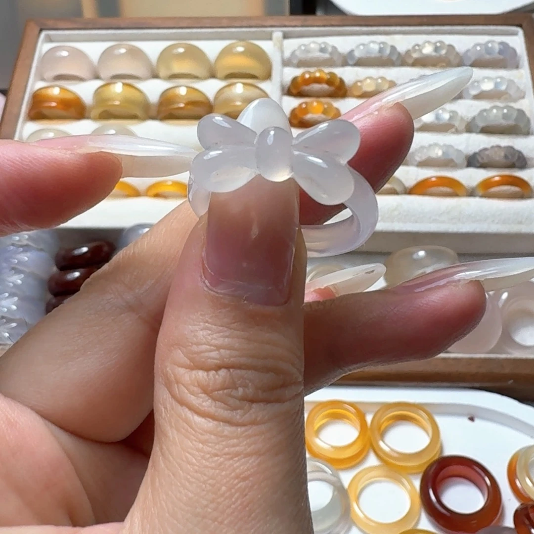 合金戒指玛瑙/玉髓293港20