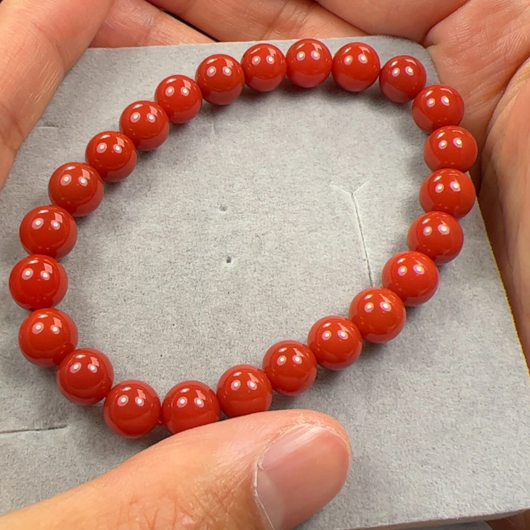 南红玛瑙珠子未镶嵌兔***哥