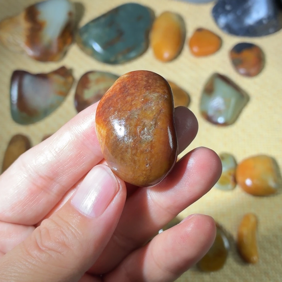 和田玉未镶嵌挂件25