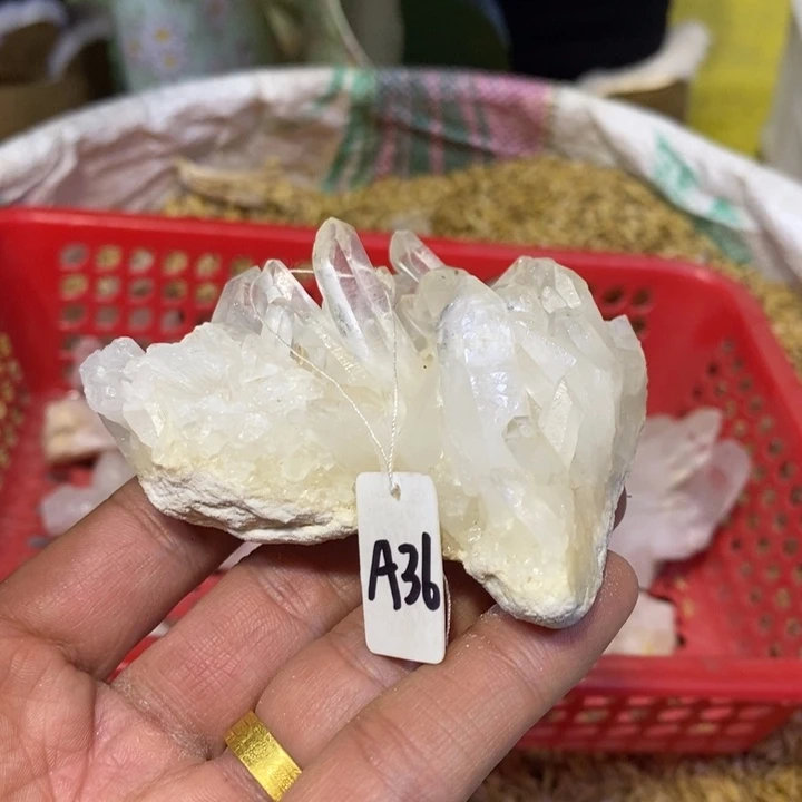 水晶水晶原石摆件未镶嵌