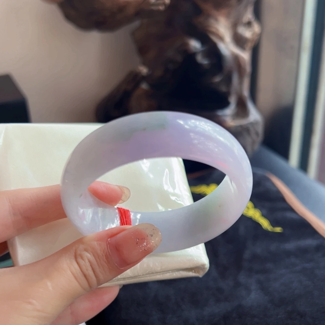 翡翠未镶嵌手镯55mmm