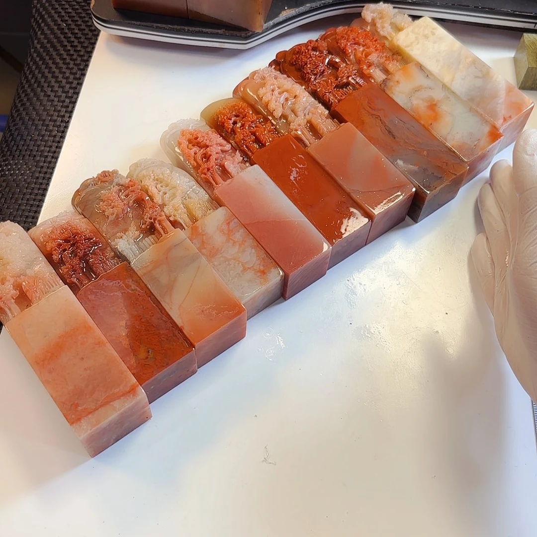 赵***忠青田石印石苹果和三星也