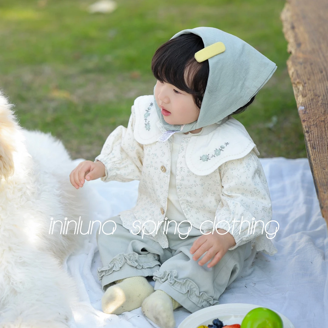 【仙】婴婴好乖男女宝2026春款套装衣服洋气款衣服