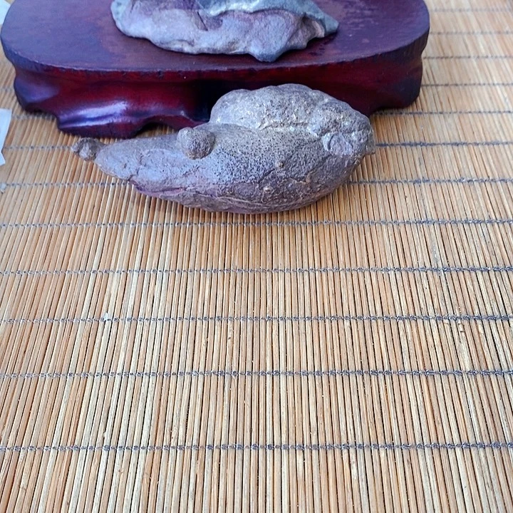 觉***知原石雕刻工艺品手把摆件