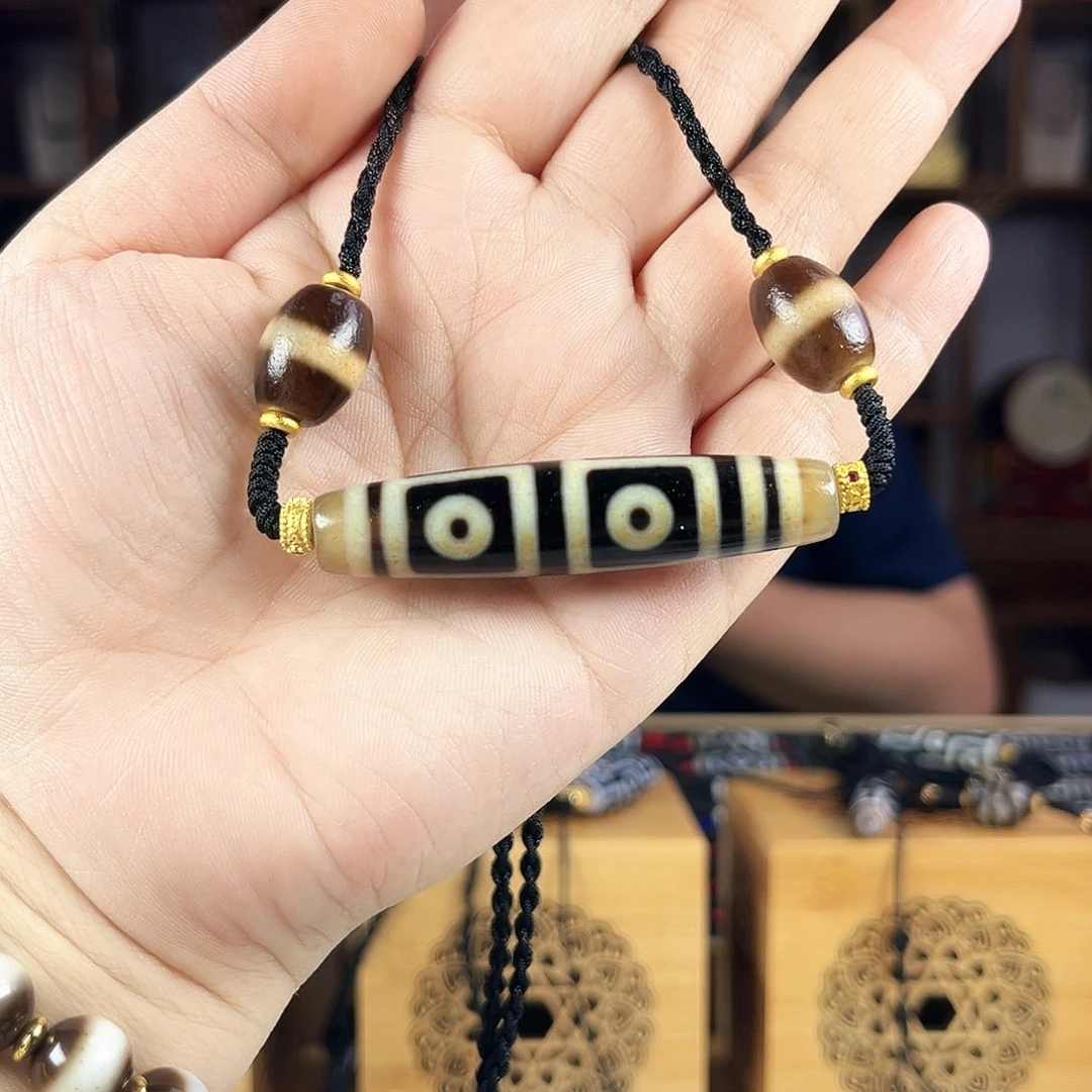 玛瑙/玉髓颈饰合金～吉品