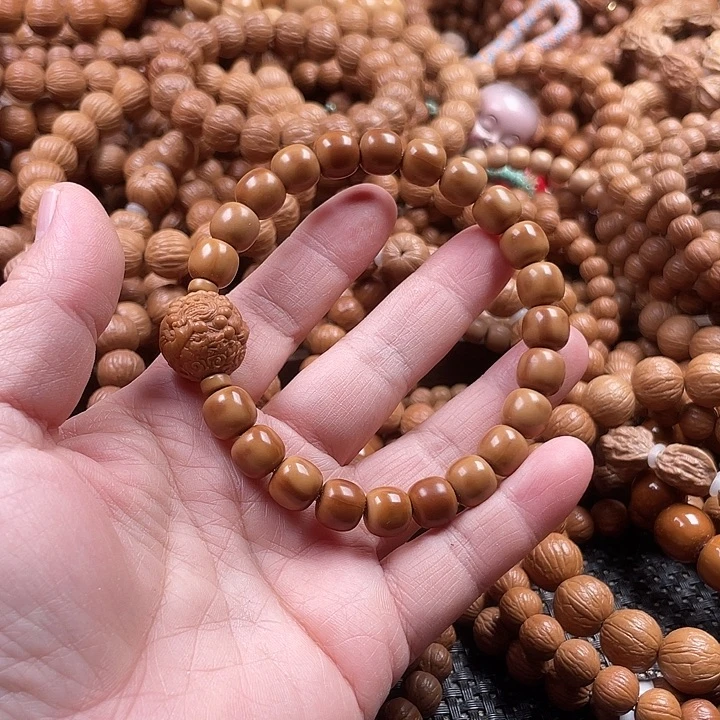 猴头核桃手串1.0龙炎老型自然泛油