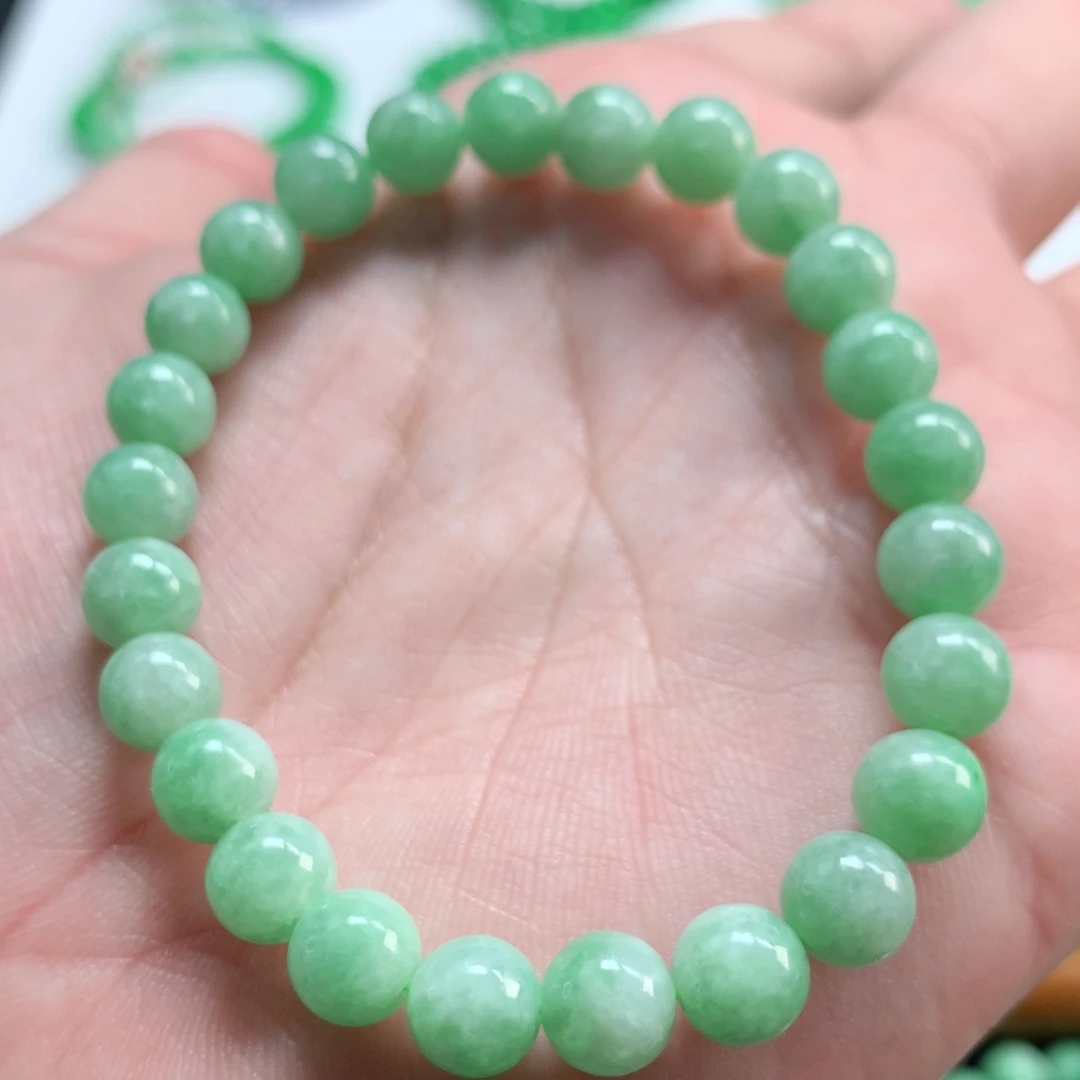 翡翠未镶嵌手链翡翠