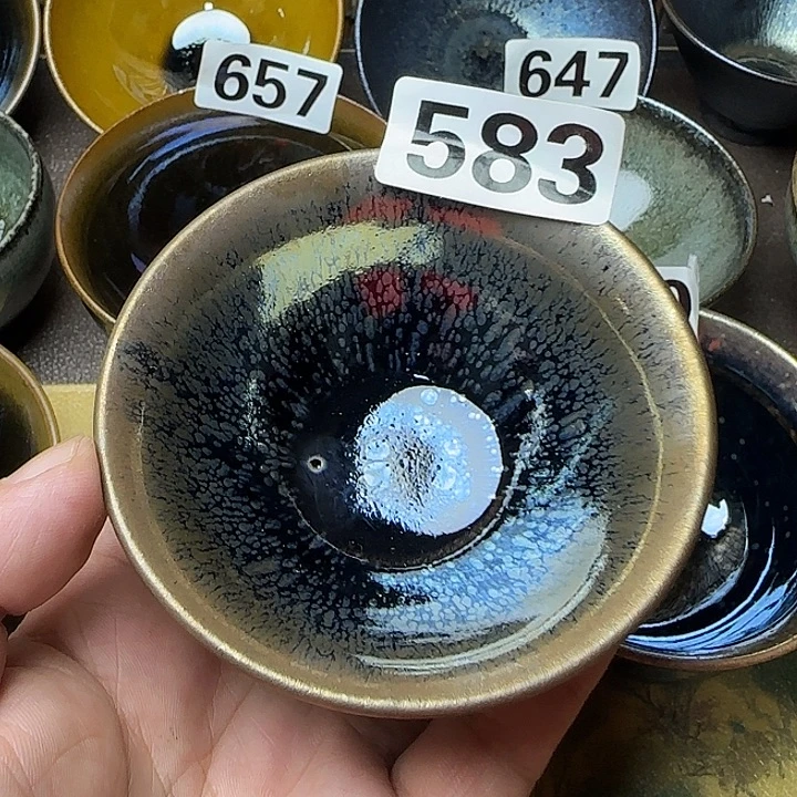 茶盏主人杯龙窑柴烧全手工瑕疵瑕疵