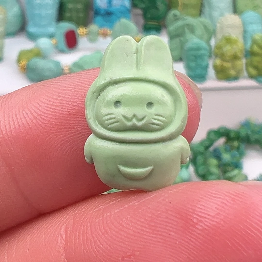 绿松石未镶嵌吊坠(不含链)