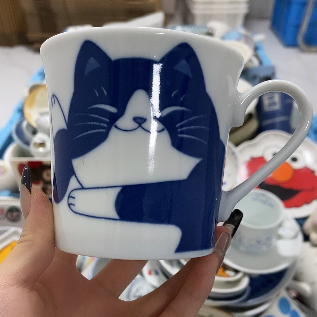 鱼***猫瓷片陶瓷退货拉黑