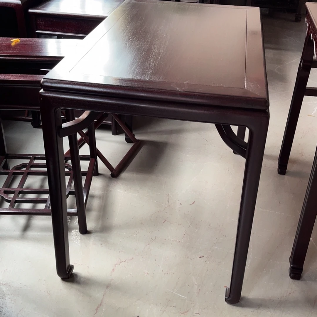 家具紫檀木类无束腰画案桌