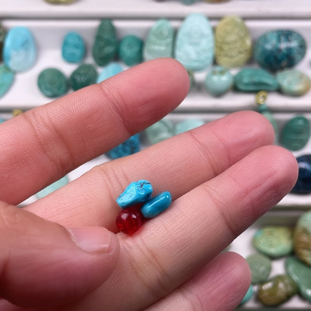 南红玛瑙未镶嵌颈饰