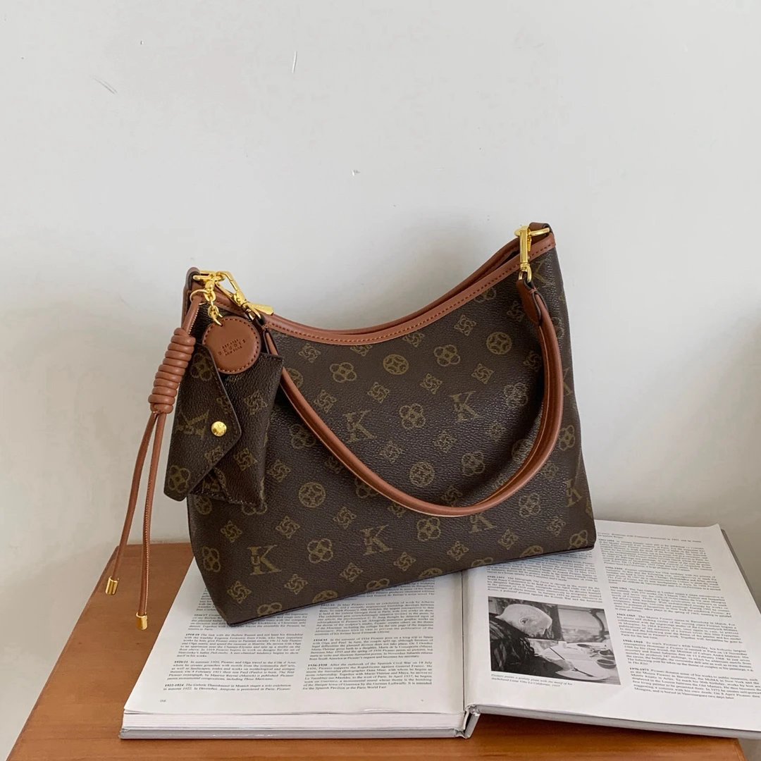 优库迪斯UK新款通勤托特包大容量流行爆款时尚单肩斜挎女包96696