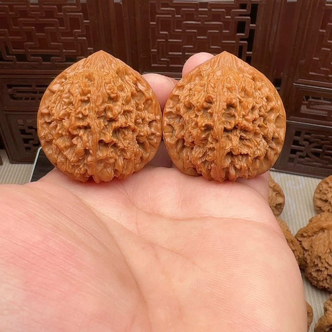 把件文玩核桃44尺满天星