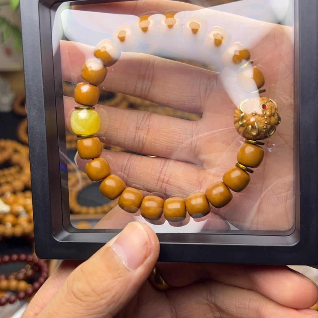 C***乐猴头核桃手串道珠➕象神