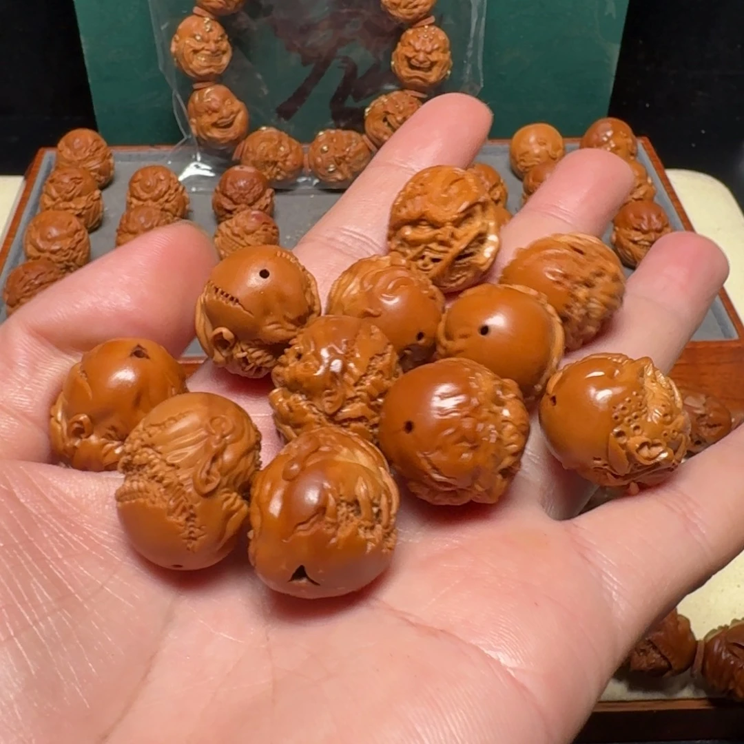 淡***风橄榄核吊坠橄榄核