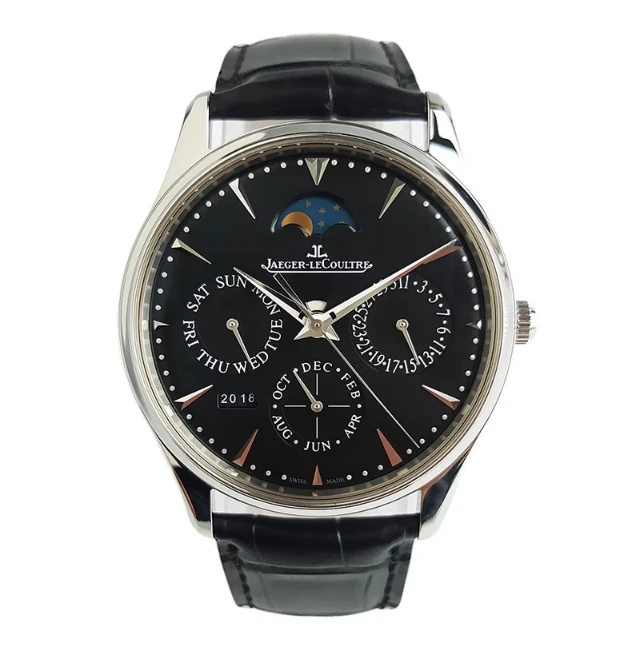 99新 Jaeger-LeCoultre/积家 大师系列自动男表1308470表径39
