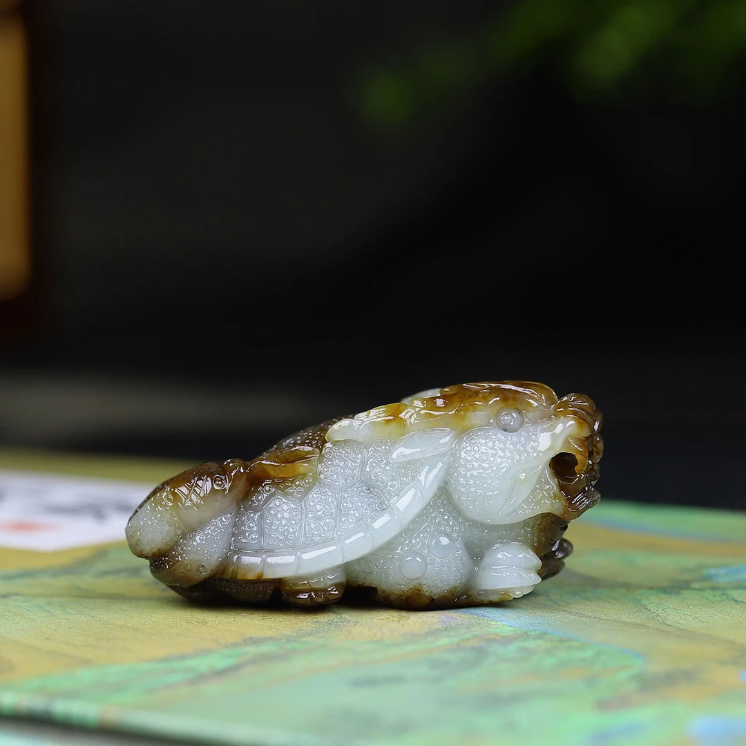 1115121和田玉糖白龙龟