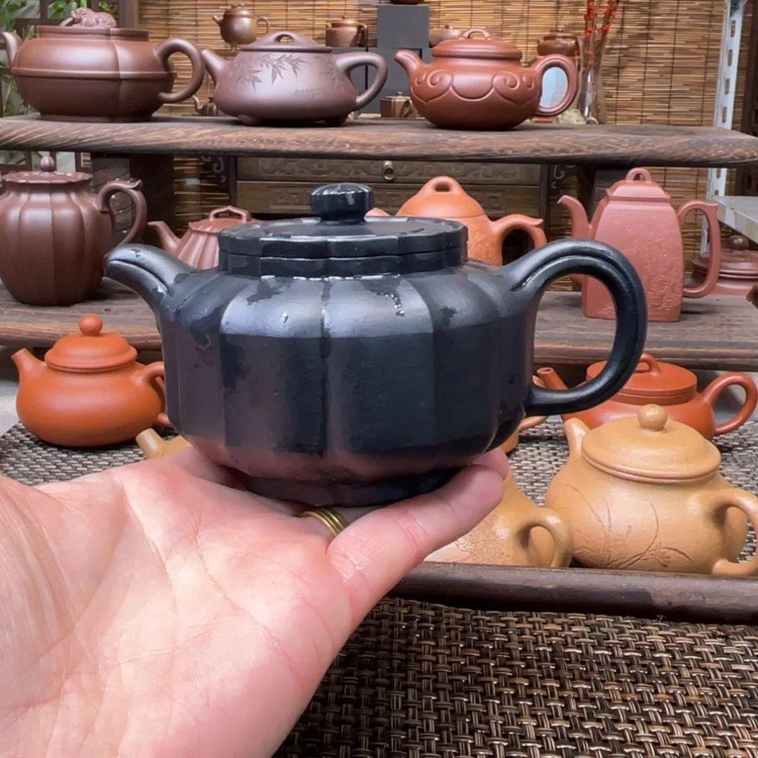紫砂茶壶碧****湾宜兴原矿紫砂手工制全230