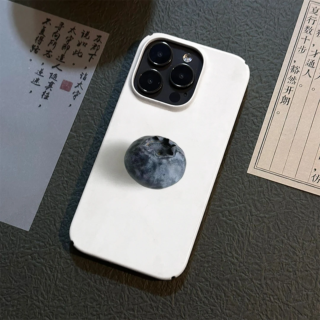 蓝莓计划适用苹果17promax手机壳iPhone16/15/14硬卡通13个性12硬