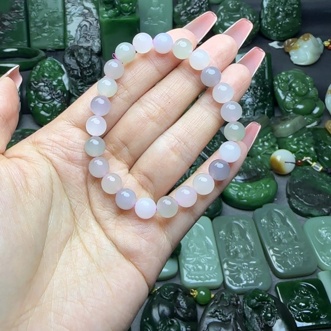 和田玉手串未镶嵌k****r