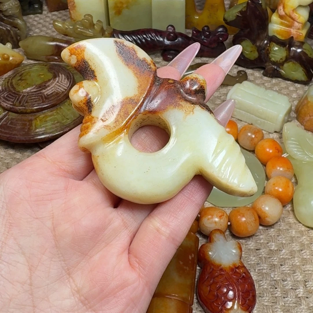 白玉菩提吊坠挂件