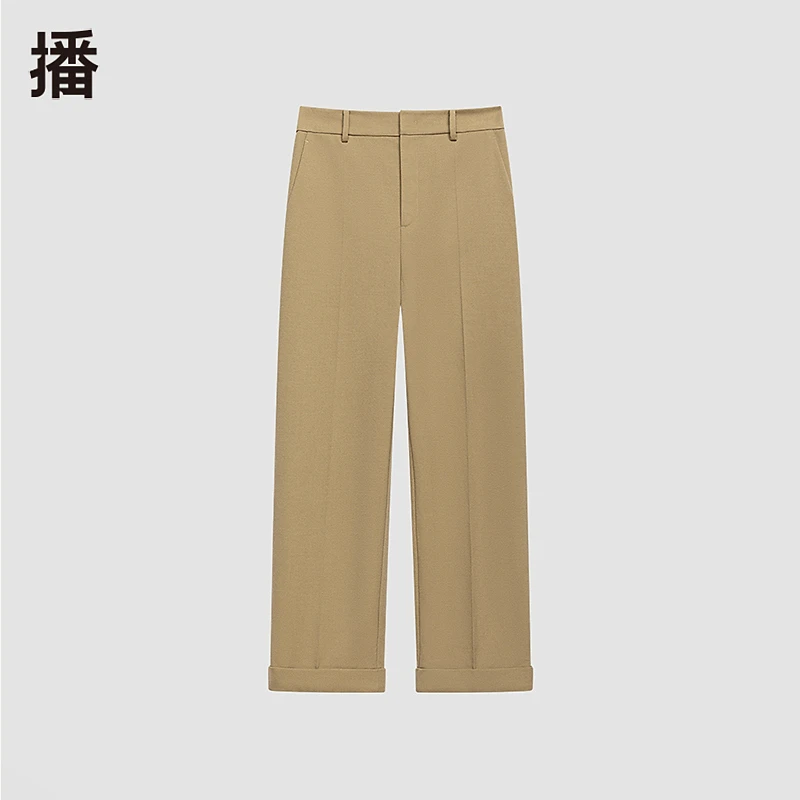 0208【赵老板专属】播直筒时尚户外休闲简约宽松裤子BDR1KD0208