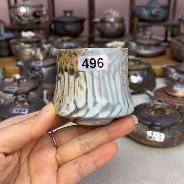 壶裸柴烧陶瓷茶具