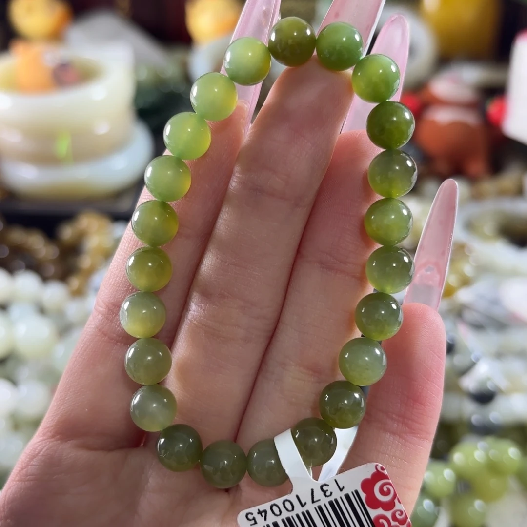 和田玉未镶嵌手链165