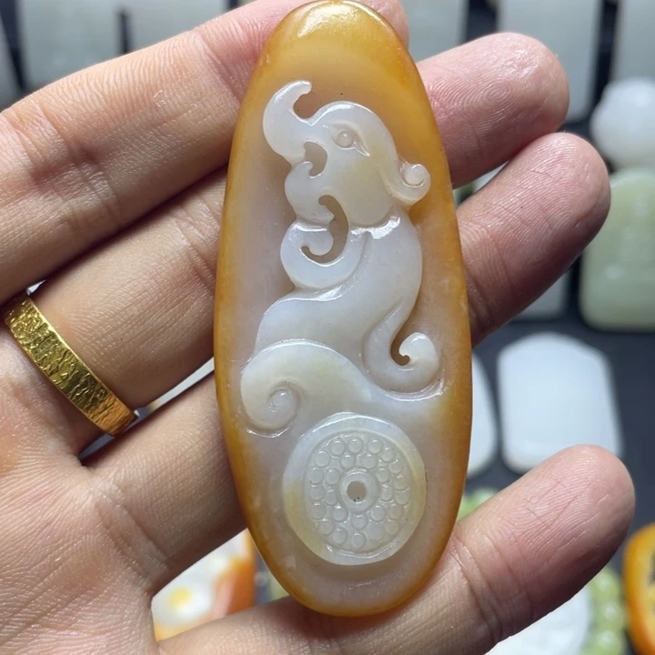 未镶嵌和田玉挂件