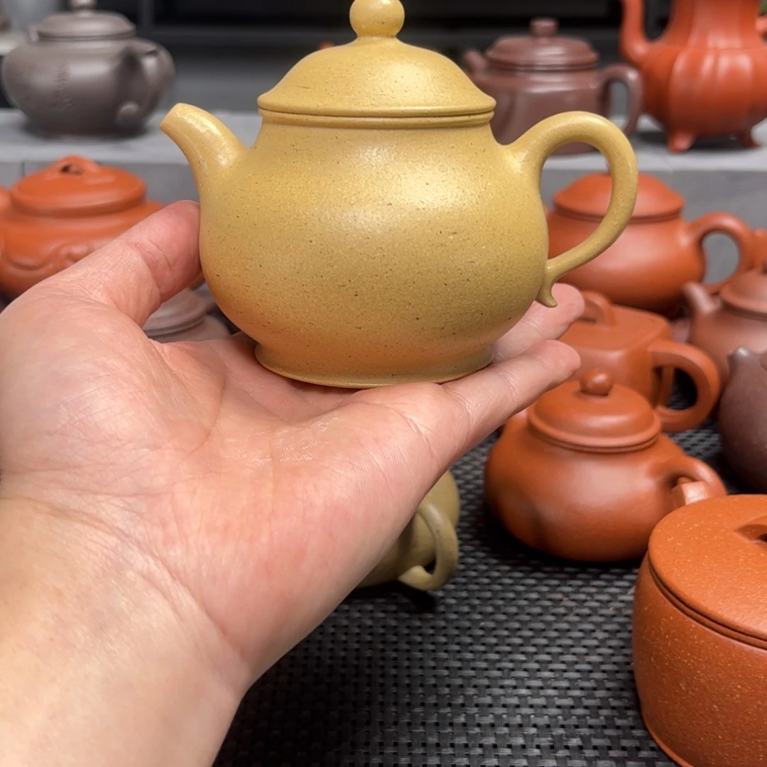 紫砂茶壶紫砂艺术茶具套装本绿