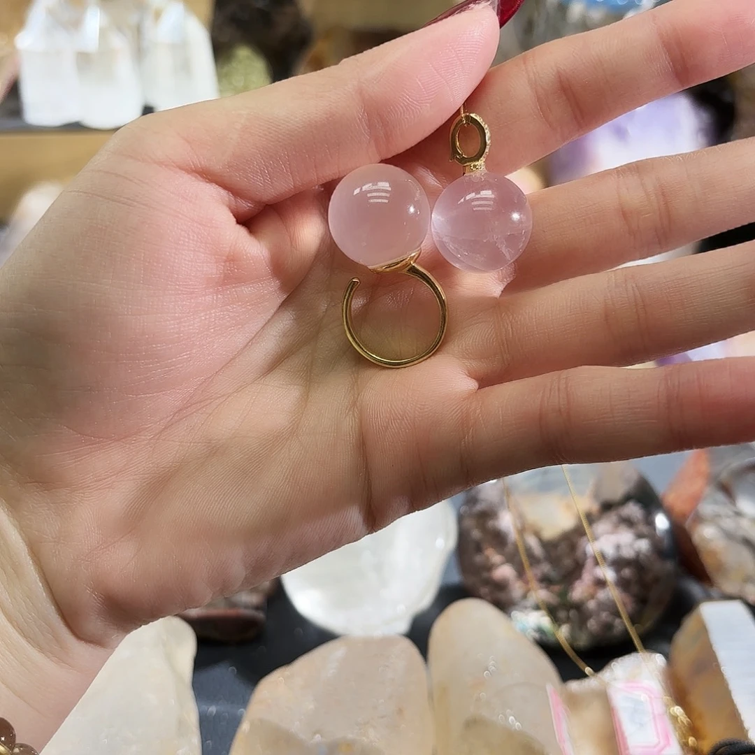 未镶嵌手链水晶吊坠