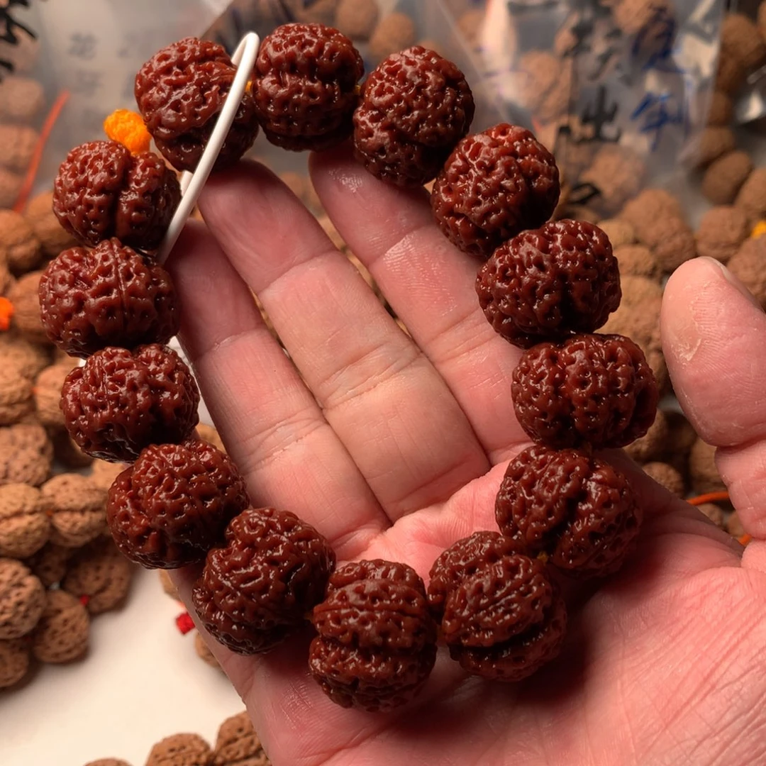 金刚菩提手串余****_23龙牙头货，要求高有超头