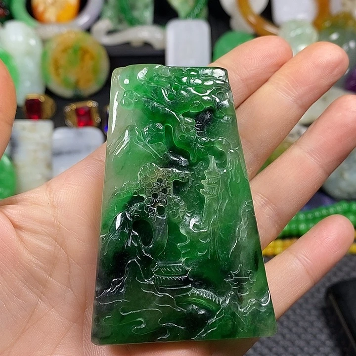 峿***語吊坠紫金钵盂菩提