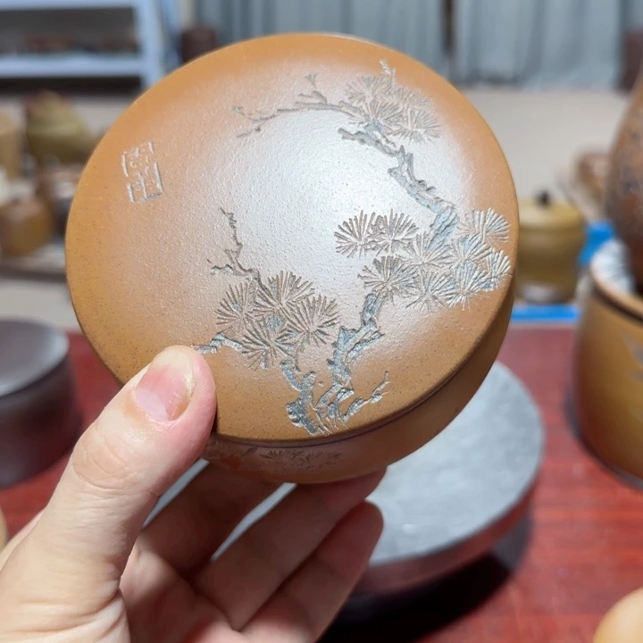 愉***悦紫砂茶叶罐。。。。。。。。。