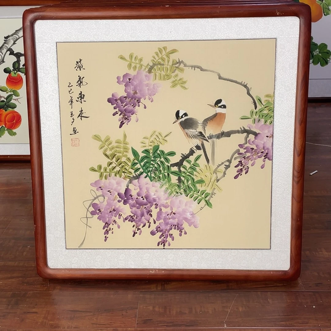 国画带框尺寸63*63厘米